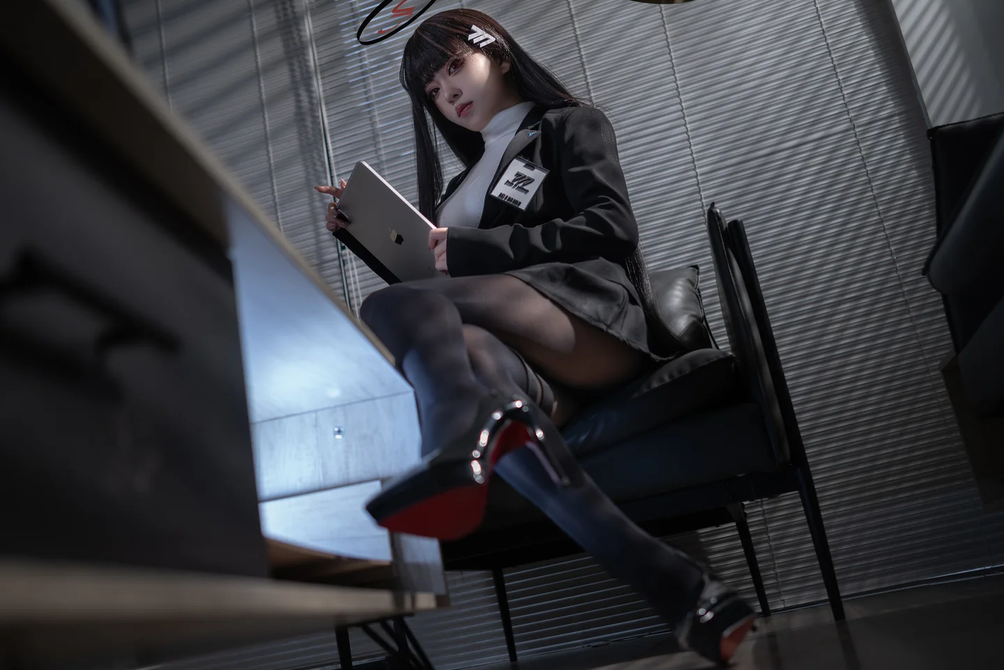 矢量鱼 - No.017 蔚蓝档案·调月莉音 [36P-191MB] tg@simisebaisi 【丝足阁】003.webp